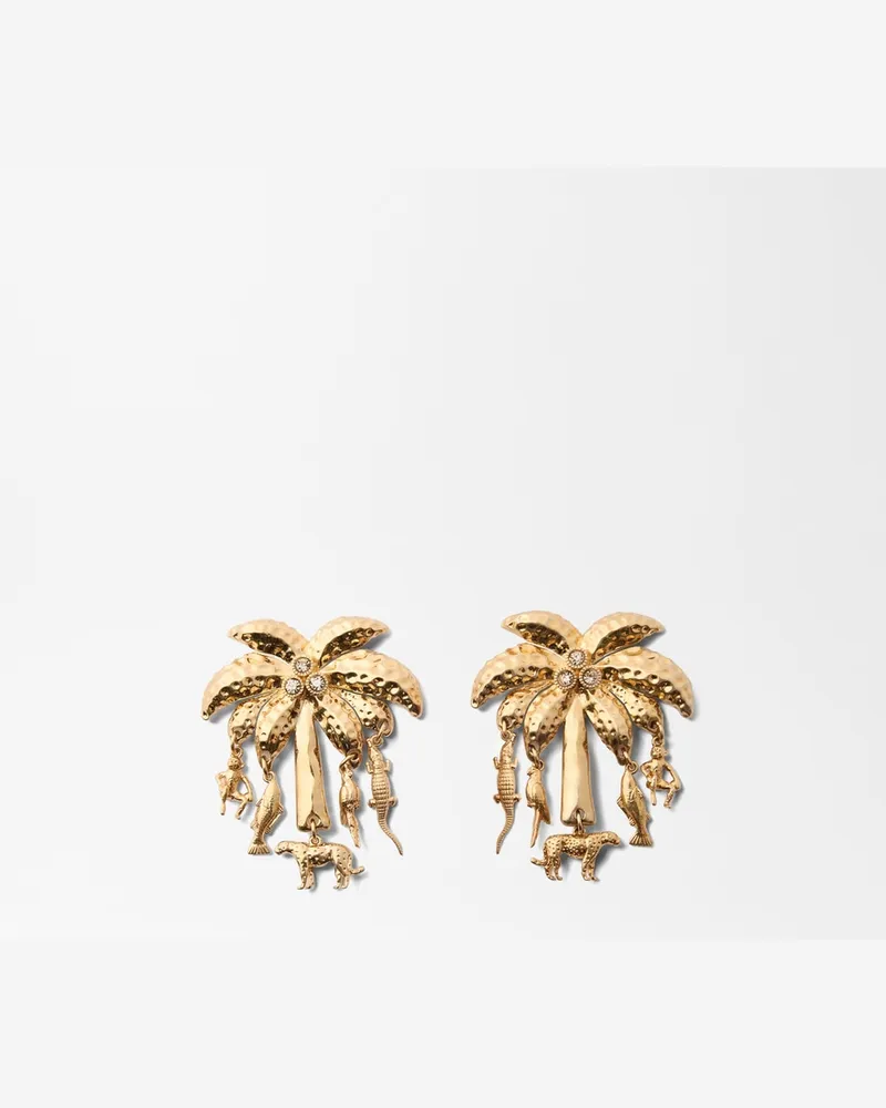 Jacquemus Die Palmier Ohrringe - Gold Gold