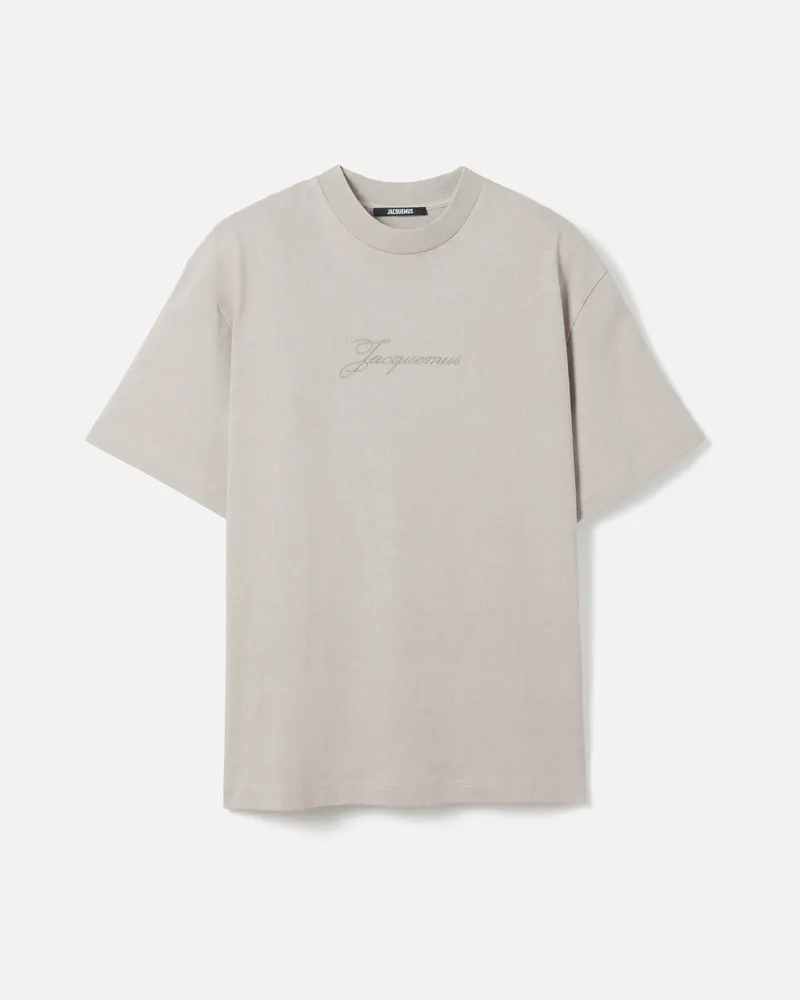 Jacquemus The Pigfor Mento T-shirt - Beige Beige