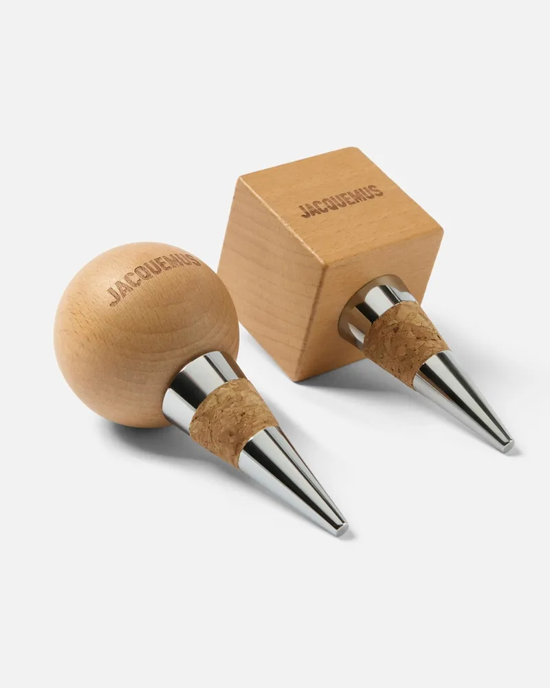 Jacquemus The Bottle Caps - Natural Natural