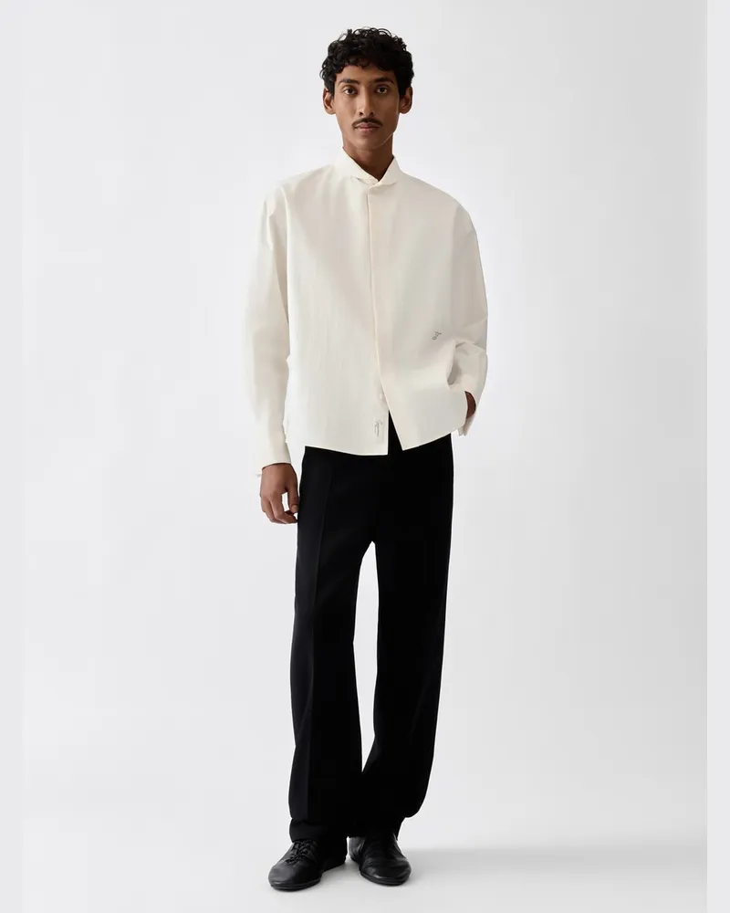 Jacquemus Das Havana Hemd - Weiß Cremeweiß