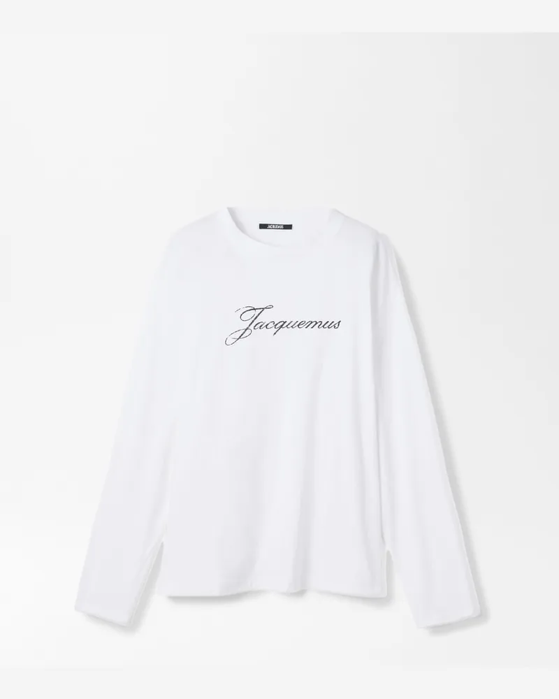 Jacquemus Le T-shirt Jacquemus Manches Longues - Weiß Weiß