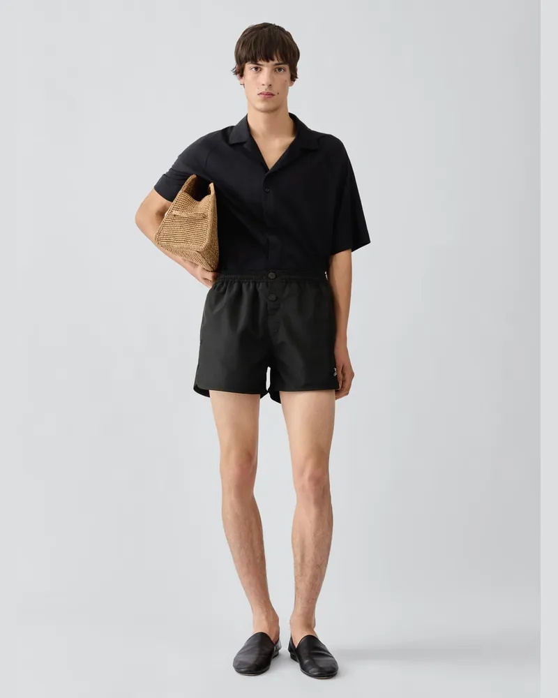 Jacquemus Le Short De Bain Puntini - Schwarz Schwarz