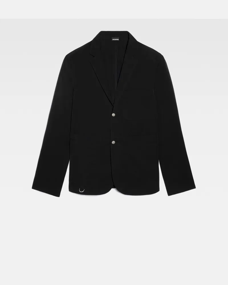 Jacquemus The Jean Jacket - Black Black