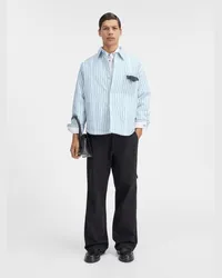 Jacquemus The Boulanger Shirt - Pint Blue Stripe Pint