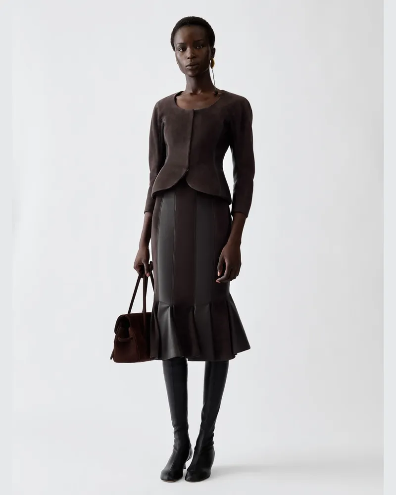 Jacquemus Die Galerie Jacke - Dark Braun Dark