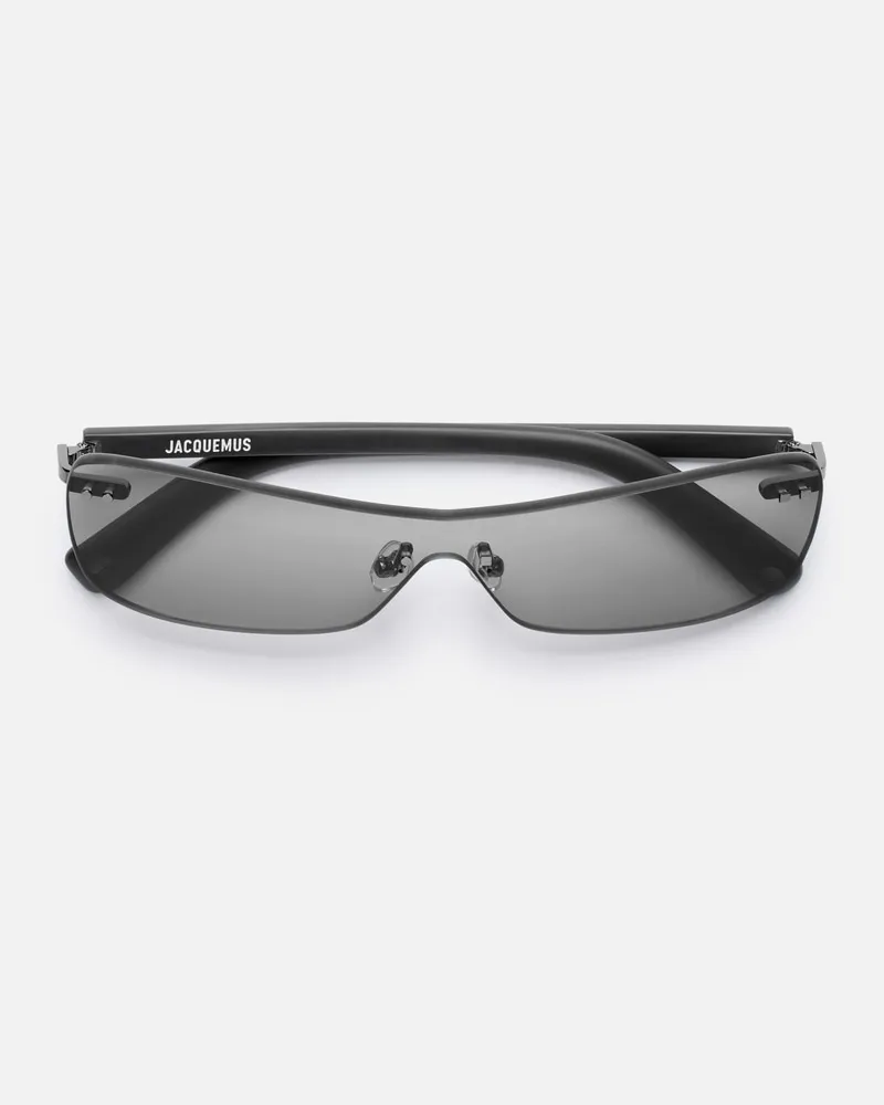 Jacquemus Die Mirada Sonnenbrille - Grau Matt Grau
