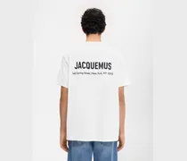 Das New York T-Shirt Mit Adresse - New-York Weiß