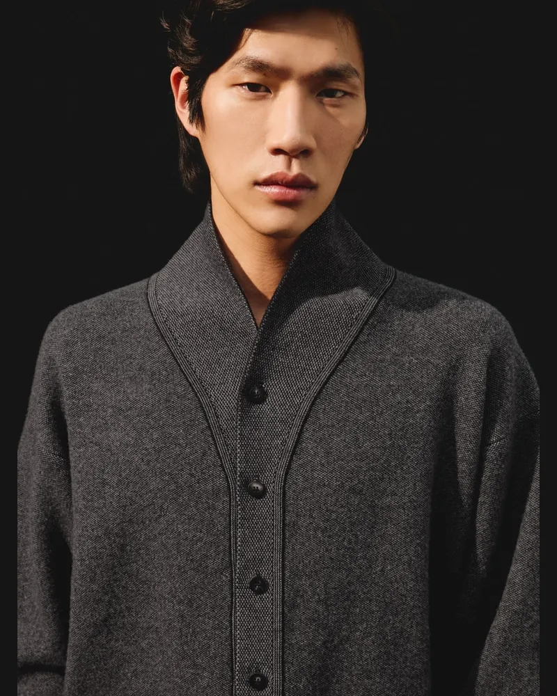 Jacquemus Der Pelota Cardigan - Multi-Grau Multi-grau
