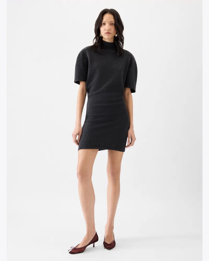 Jacquemus The Castagna Knit Dress - Dark Grey Dark