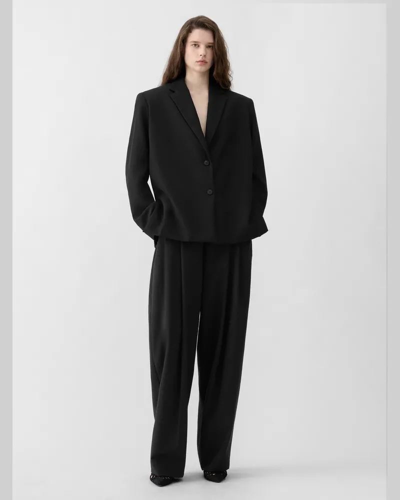 Jacquemus La Veste Carrée - Schwarz Schwarz