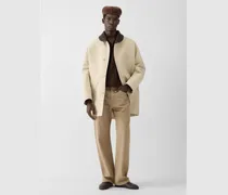 The Straight De-nîmes Denim Pants - Beige