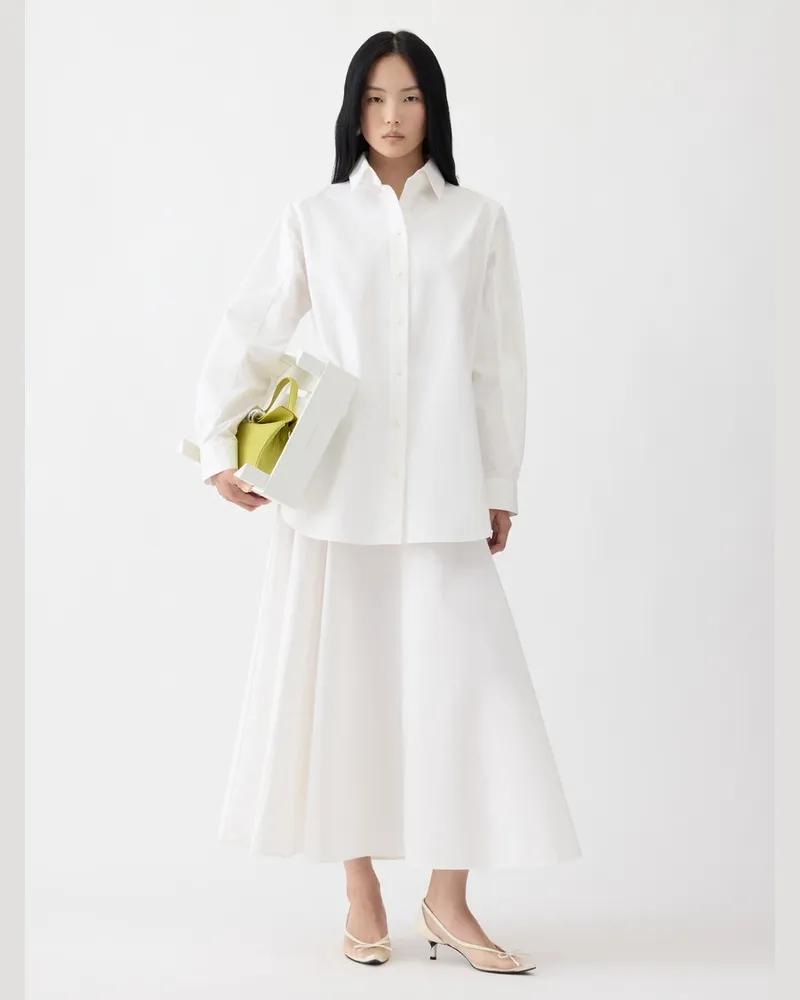 Jacquemus The Triangle Skirt - White White