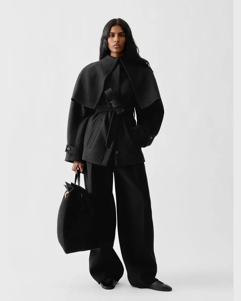 Jacquemus Der Boléro Peacoat - Dark Grau Dark
