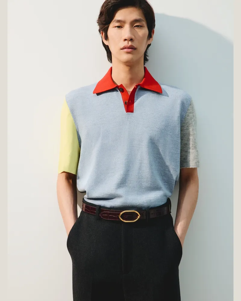 Jacquemus Das Arlequin Polohemd - Multi-Color Rainbow Multi-color