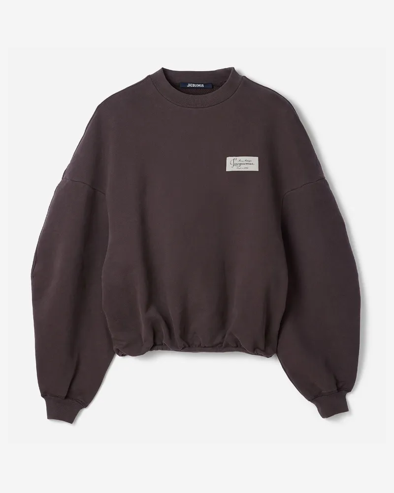 Jacquemus Das Corso Sweatshirt - Dark Braun Dark