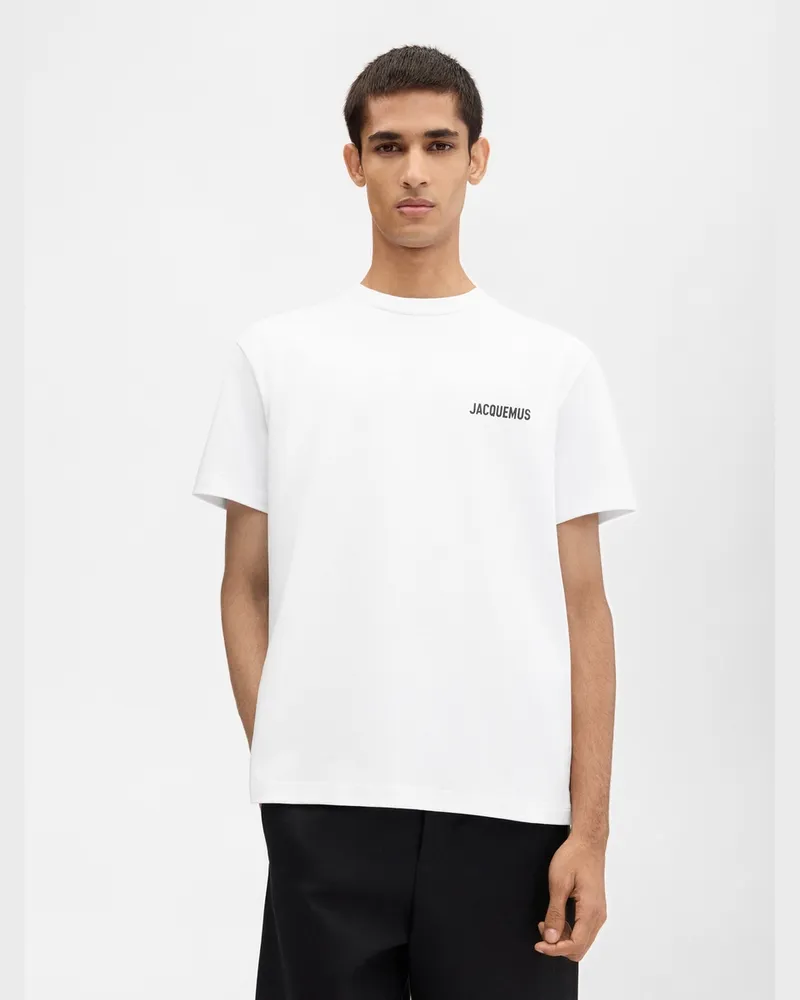 Jacquemus Le T-shirt Adresse Dubai - Dubai Weiß Dubai