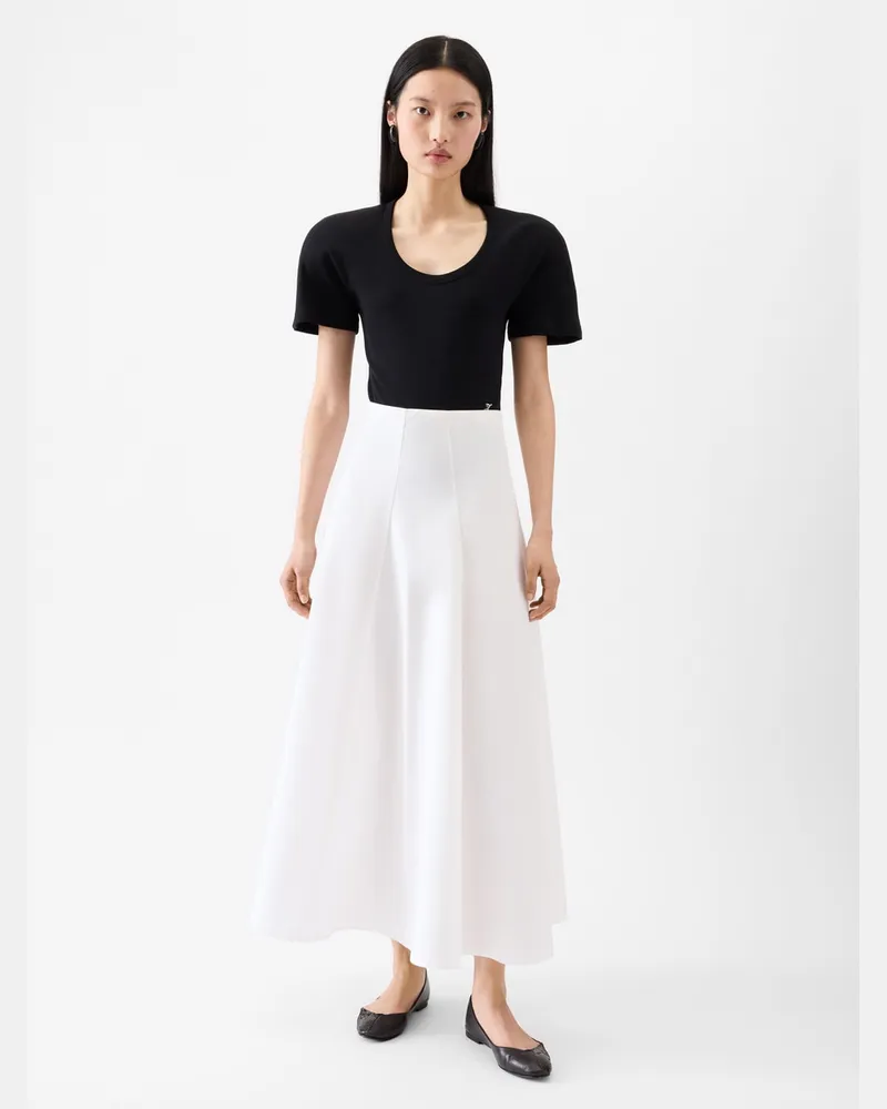 Jacquemus The Triangle Skirt - White White