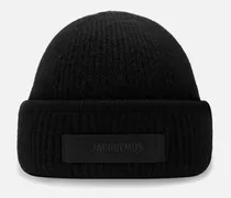 The Gros Grain Beanie - Black