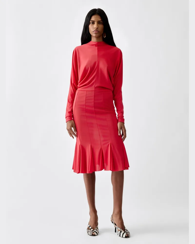 Jacquemus La Robe Losange - Rot Rot