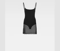 Das Roupao Strickkleid - Schwarz