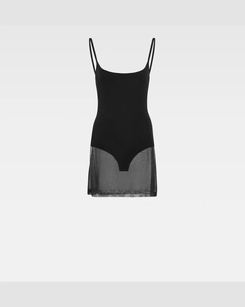 Jacquemus La Robe Maille Roupao - Schwarz Schwarz
