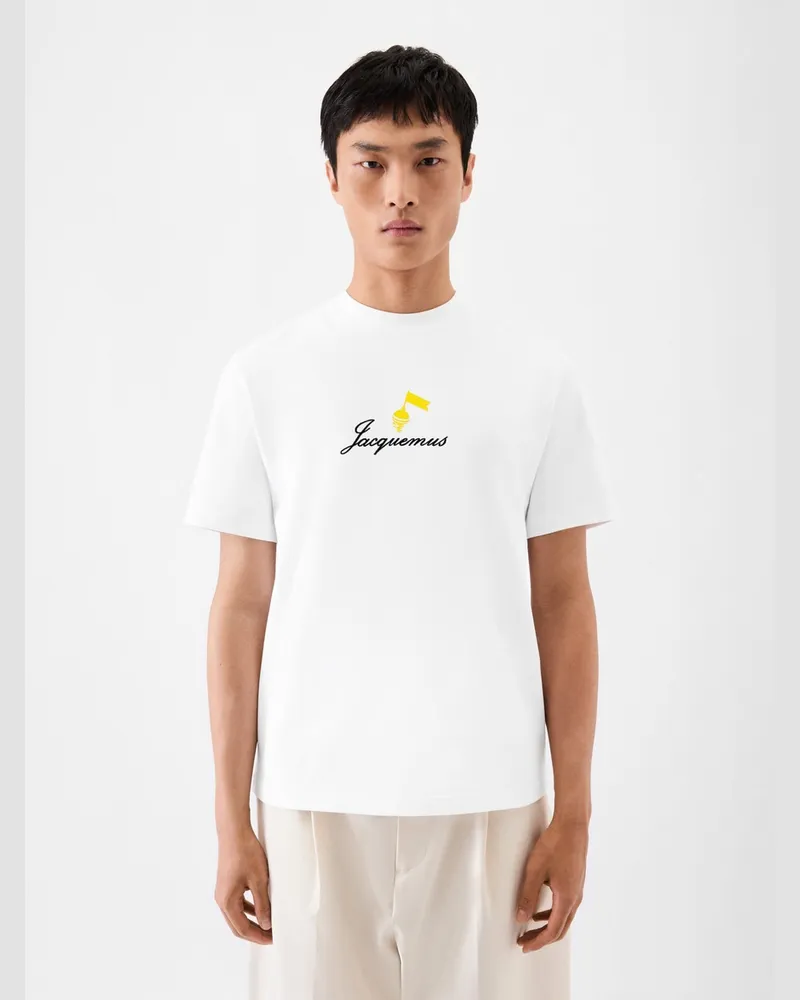 Jacquemus Le T-shirt Monaco - Monaco Parasol Schwarz Monaco