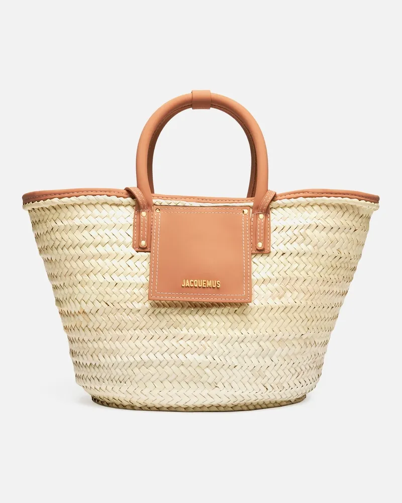 Jacquemus The Soli Basket - Light Brown Light