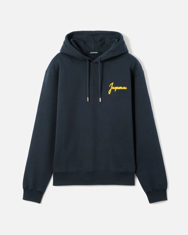 Jacquemus The Nyc Cab Hoodie - New York Cab Dark Navy New