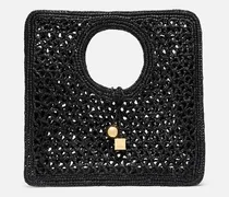 The Spiaggia Small Square Bag - Black