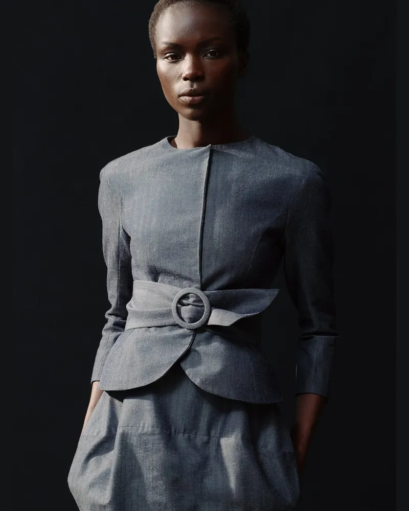 Jacquemus Die Palmier Jacke - Dark Grau Dark