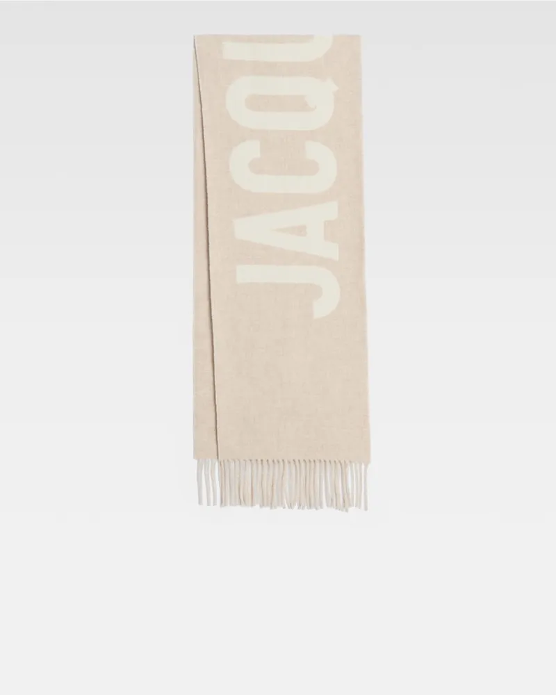 Jacquemus The  Scarf - Beige - Gift Idea - Jacquemus Beige