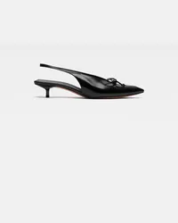 Jacquemus The Low Cubisto Slingbacks - Black Black