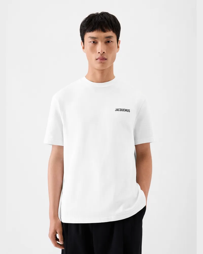 Jacquemus Le T-shirt Adresse Monaco - Monaco Weiß Monaco