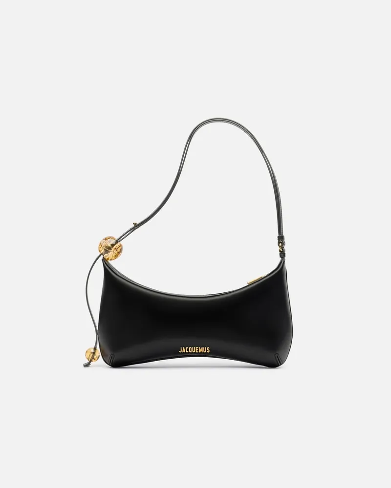 Jacquemus The Large Bisou Perle - Black Black