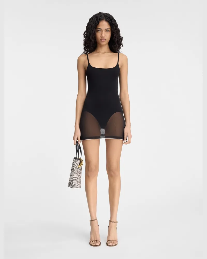 Jacquemus The Roupao Knit Dress - Black Black