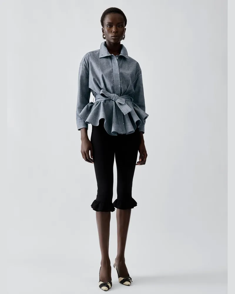 Jacquemus Die Cabana De-Nîmes Jeansjacke - Grau Grau