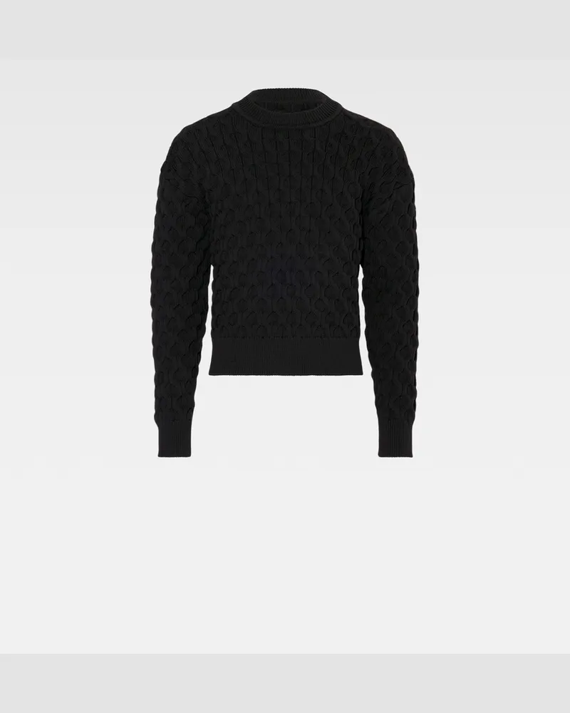 Jacquemus The Torsade Sweater - Black Black