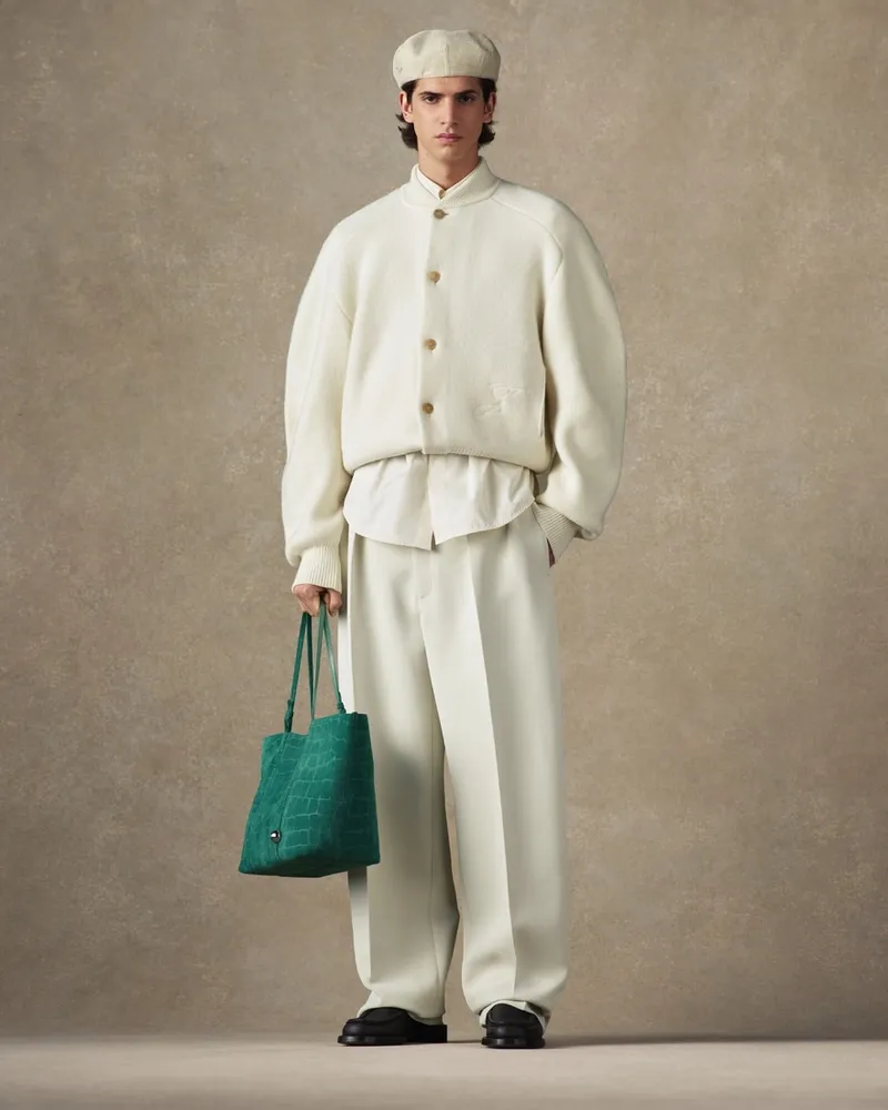 Jacquemus Die Pallone Strickjacke - Weiß Cremeweiß