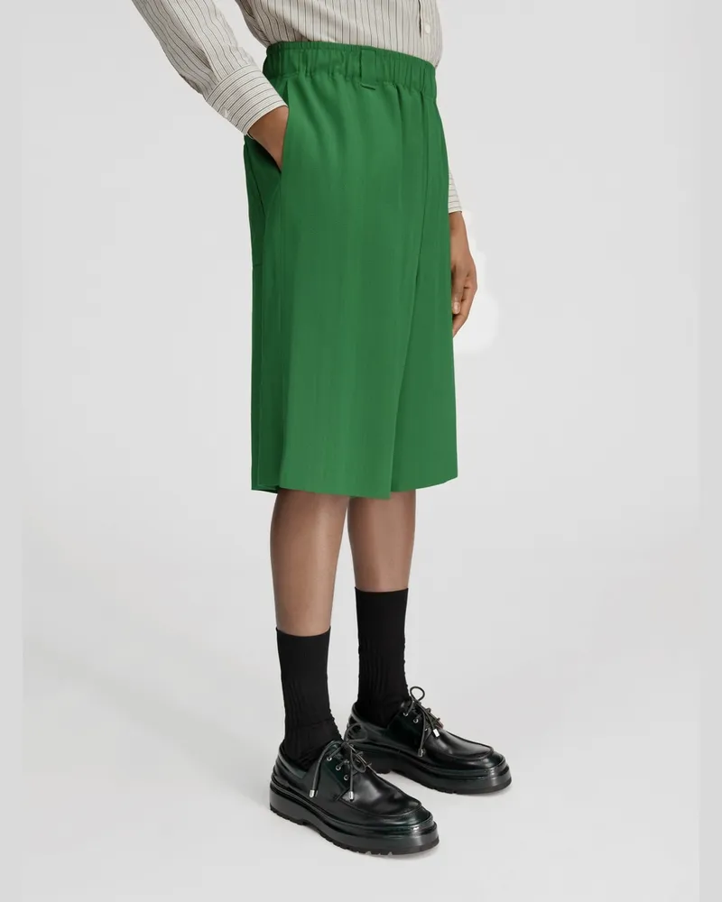Jacquemus The Juego Bermuda Shorts - Dark Green Dark