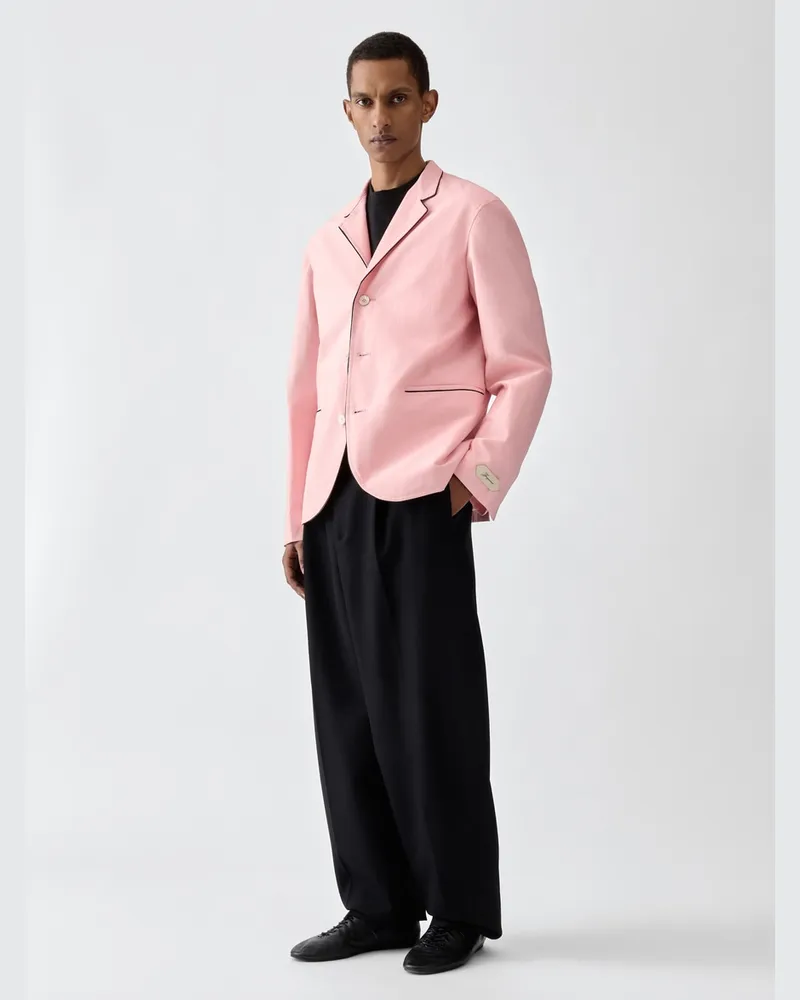 Jacquemus Die Palmier Jacke - Rosa Hellrosa