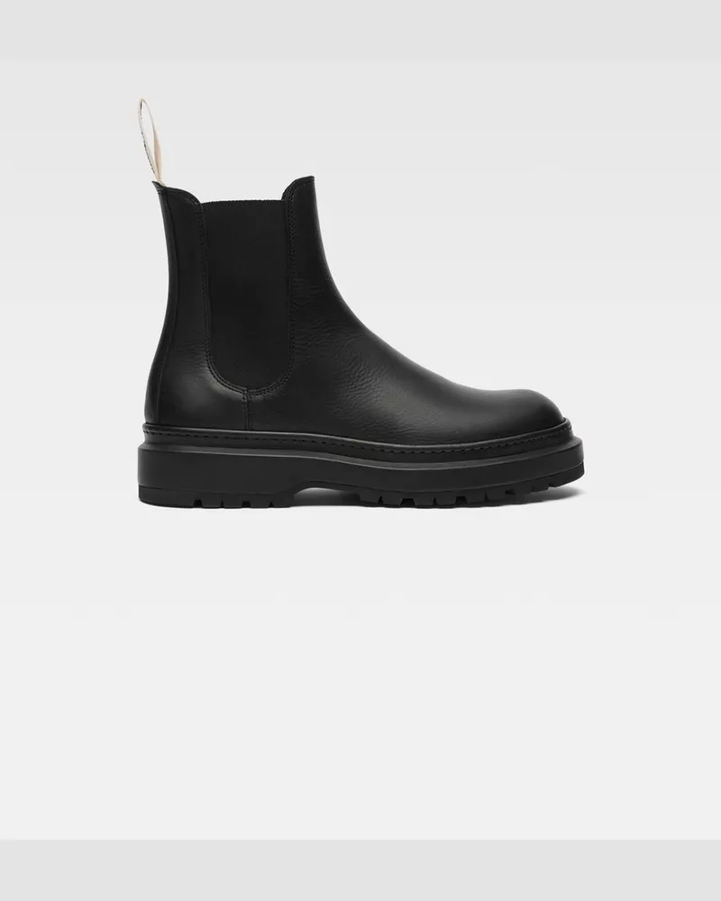 Jacquemus The Pavane Ankle Boots - Black Black