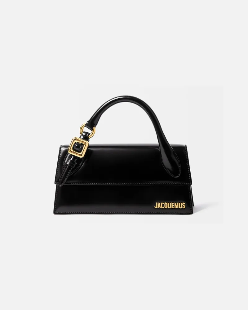 Jacquemus The Long Chiquito With Buckle - Black Black