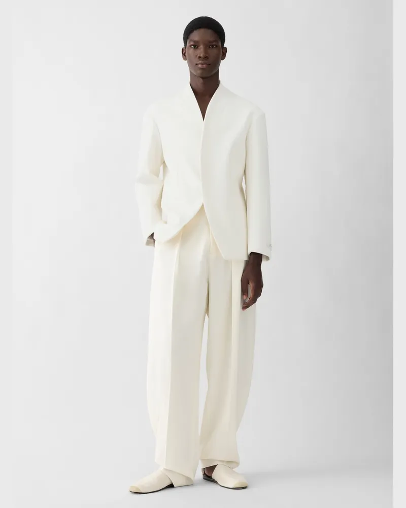 Jacquemus Die Bastide Jacke - Weiß Cremeweiß