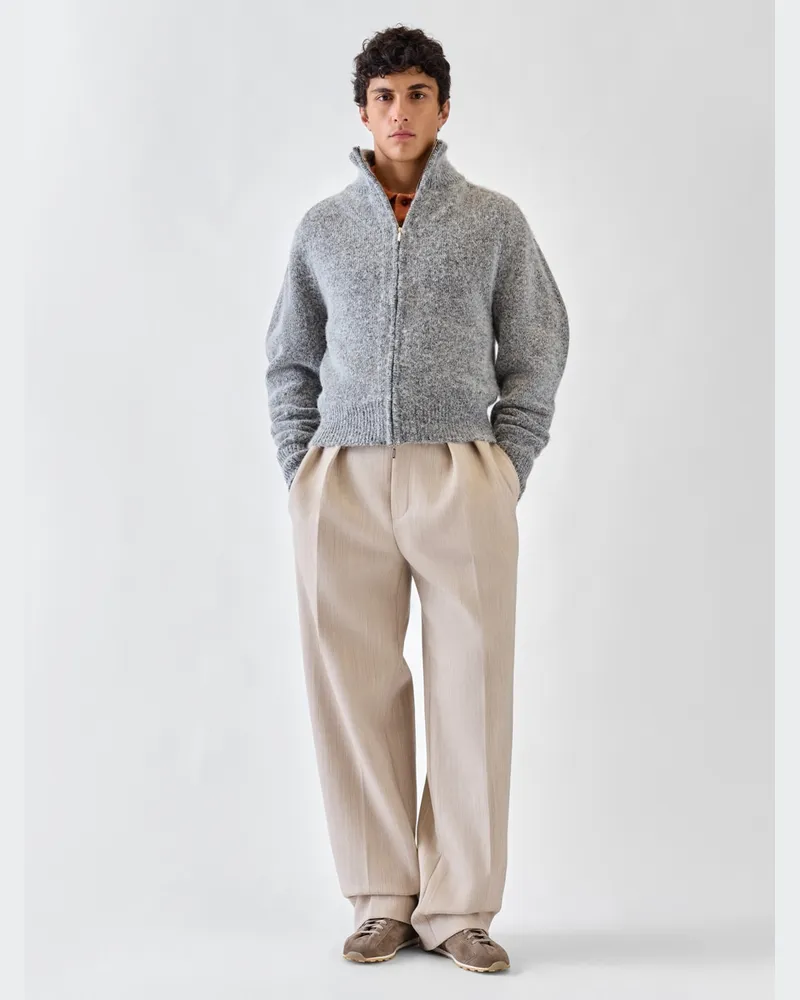 Jacquemus Die Pilu Strickjacke - Dark Grau Dark