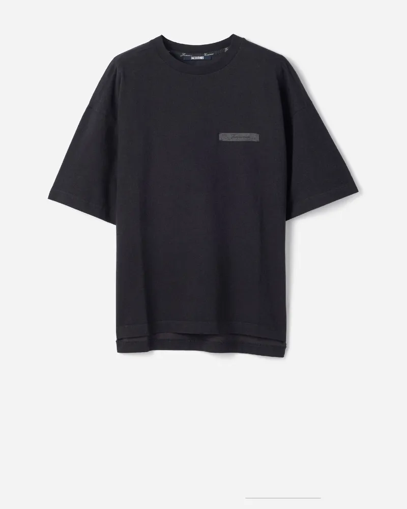 Jacquemus Le T-shirt Ruban - Dark Grau Dark
