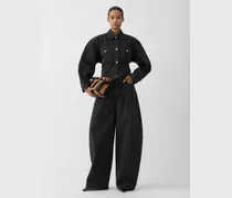 Die De-Nîmes Jacke Aus Denim - Schwarz