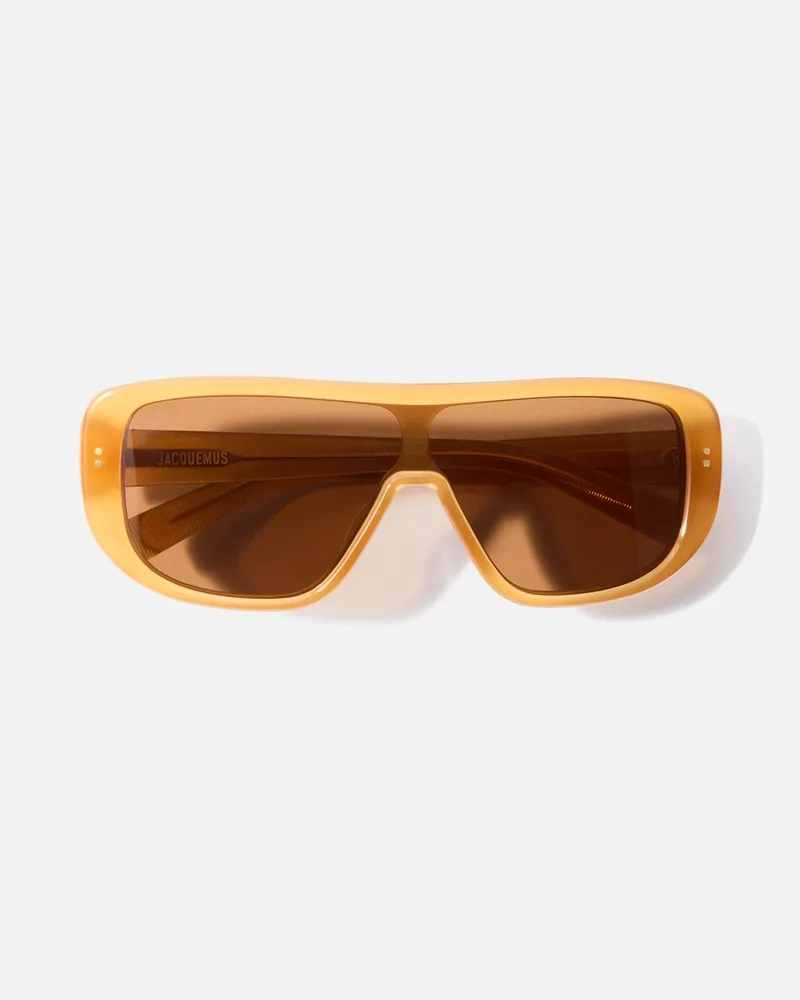 Jacquemus The 156 Sunglasses - Light Orange Light
