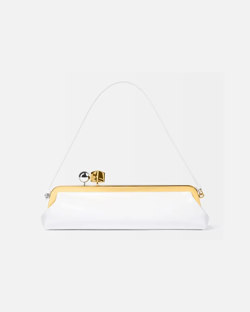 Jacquemus Die Salon Clutch - Weiß Weiß