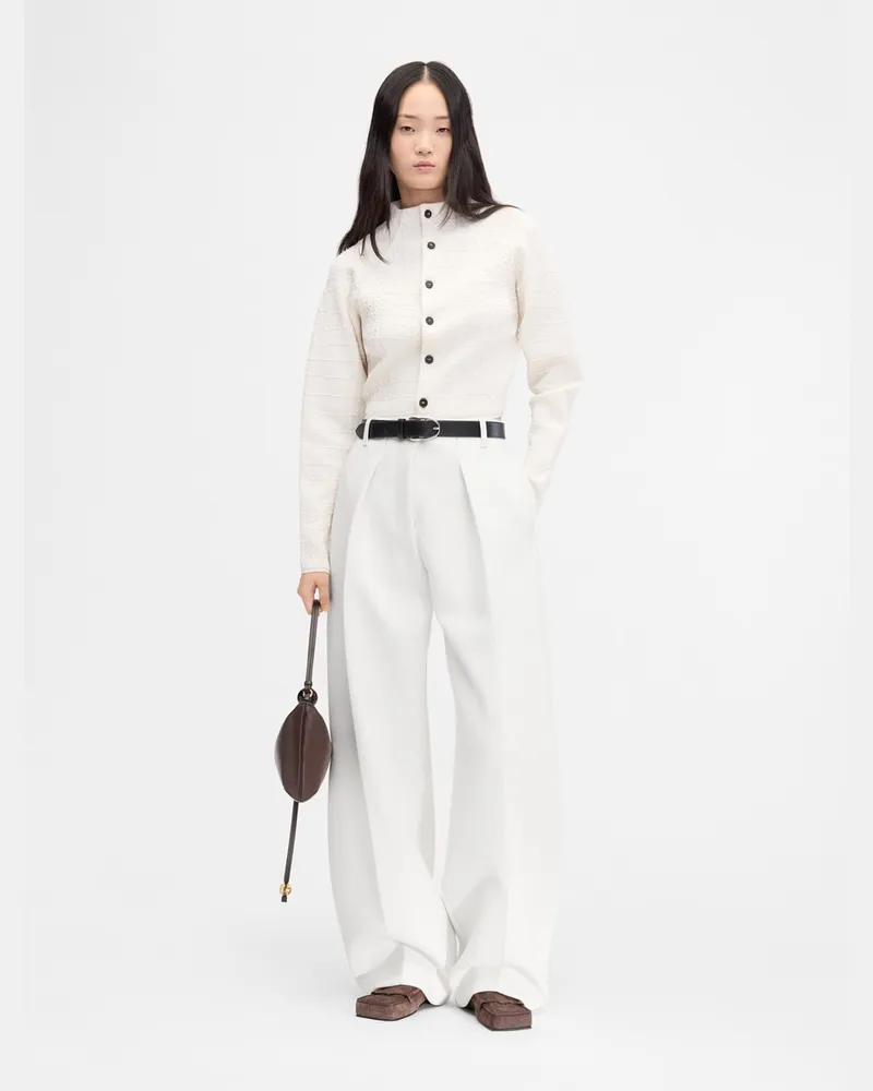 Jacquemus The Ovalo Pants - White White
