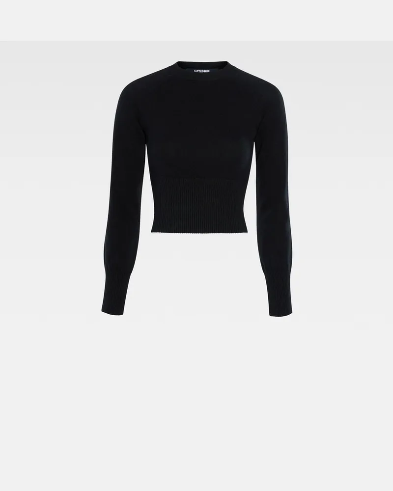 Jacquemus The Soglia Knit - Black Black